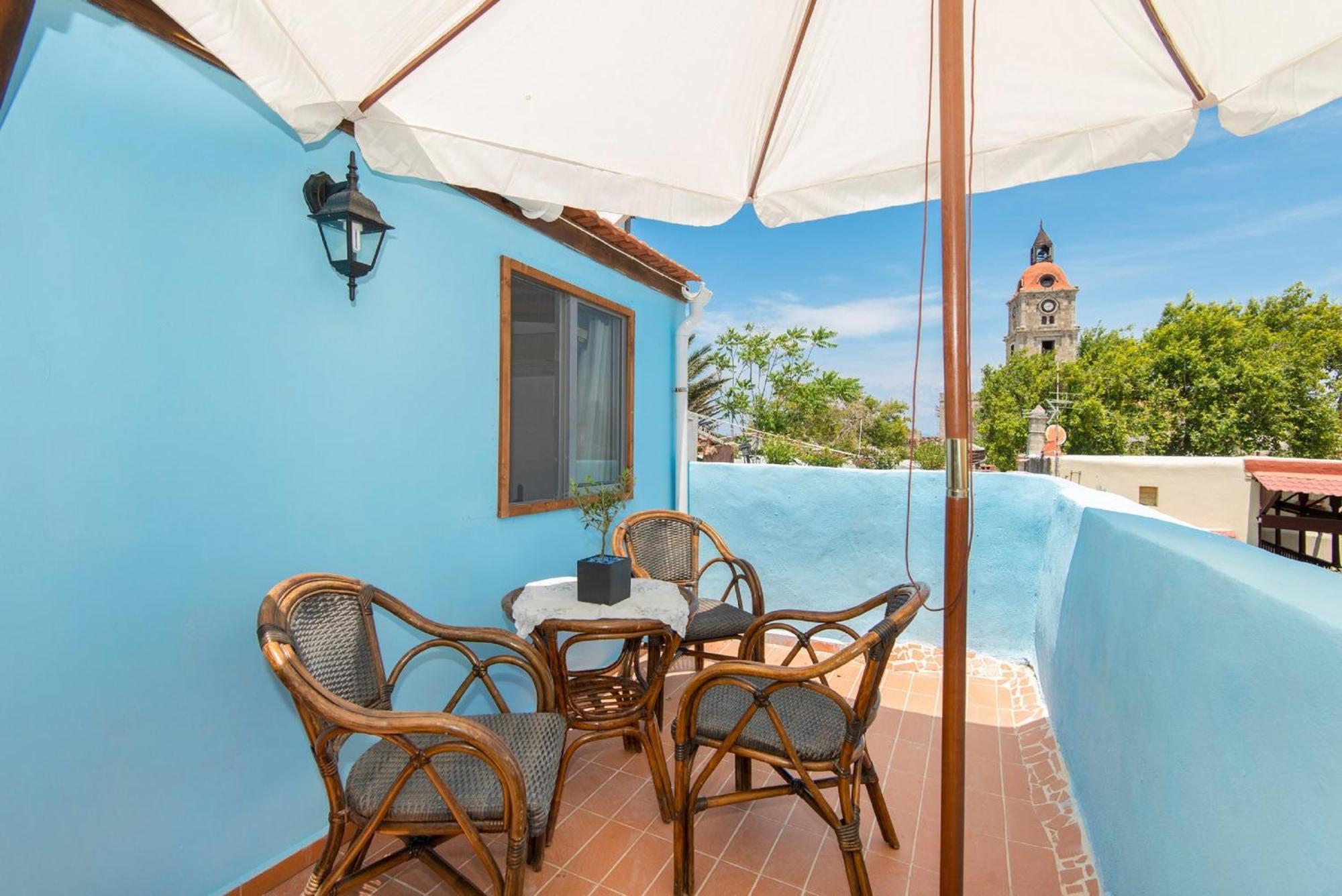 Old Town Roloi House Villa Rhodes City Luaran gambar