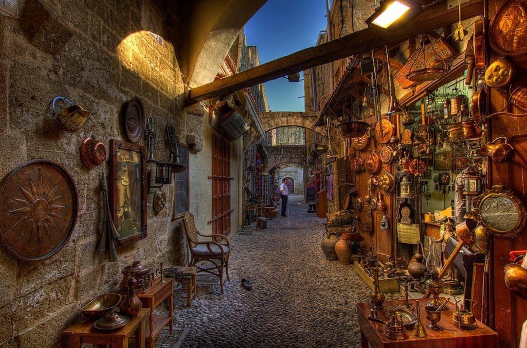 Old Town Roloi House Villa Rhodes City Luaran gambar