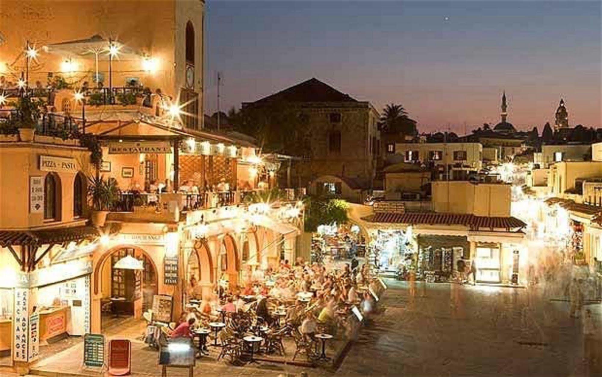 Old Town Roloi House Villa Rhodes City Luaran gambar